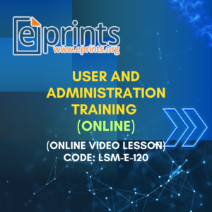 EPrints User and Administration Training (Online) - Code: LSM-E-120